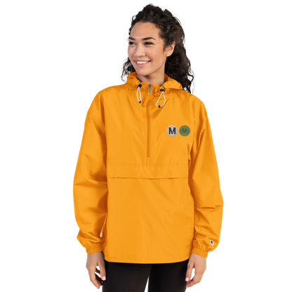 Metro Bike Embroidered Champion Women's Packable Jacket - Metro Shop