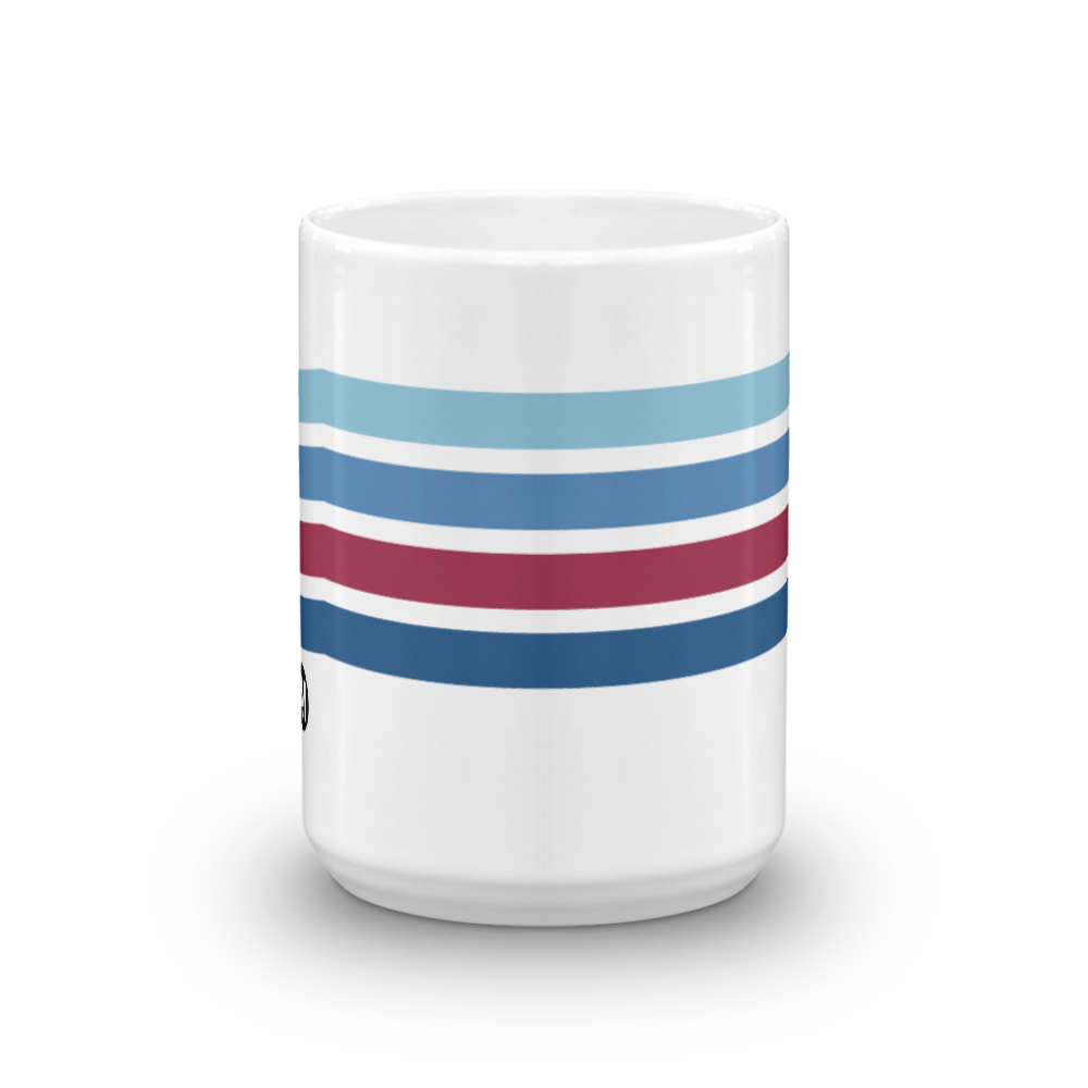 Blue Line Vintage Mug - Metro Shop