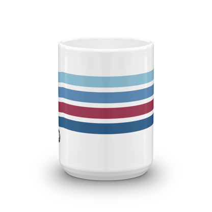 Blue Line Vintage Mug - Metro Shop