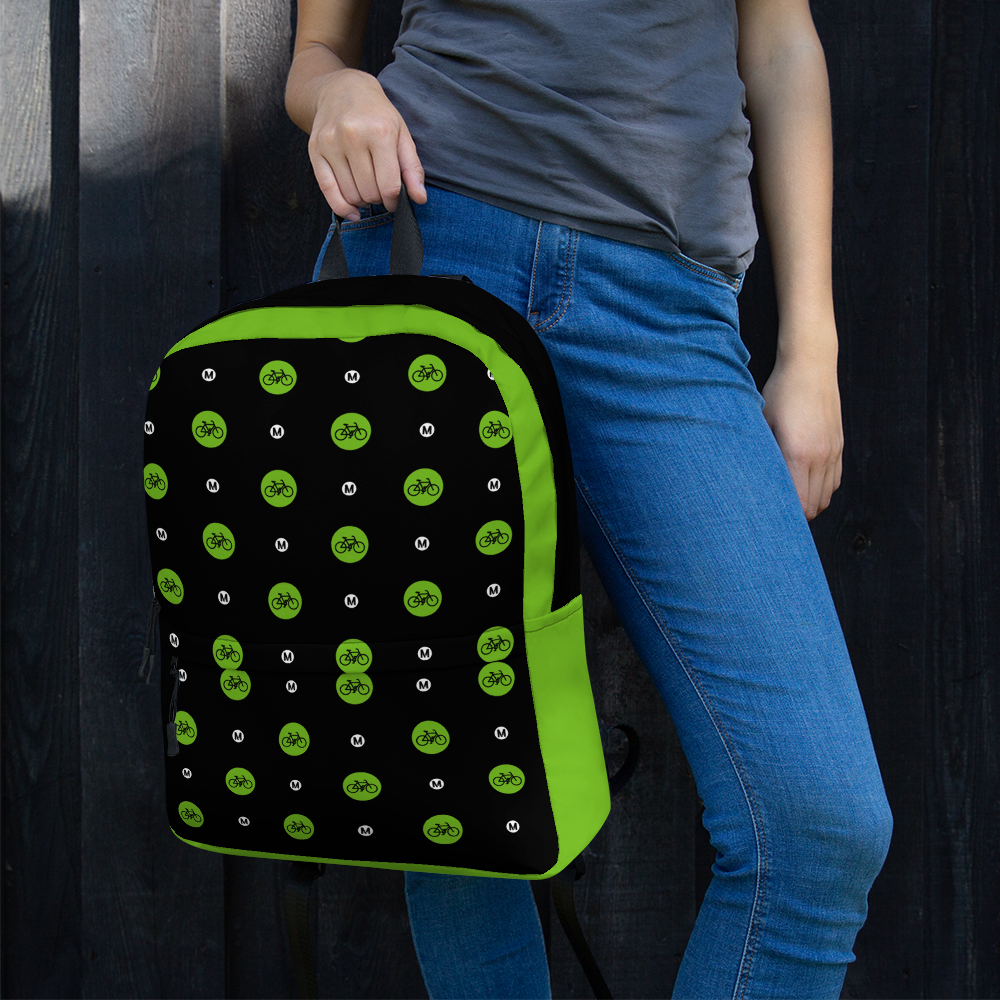 さらに100円引き◆MARITHE◆CIRCLE LOGO BACKPACK Metro Bike Backpack – Metro Shop