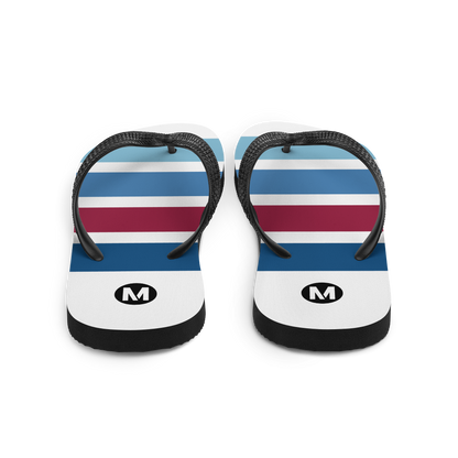 Blue Line Vintage Flip-Flops - Metro Shop