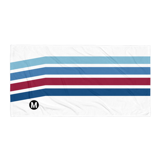 Blue Line Vintage Towel - Metro Shop