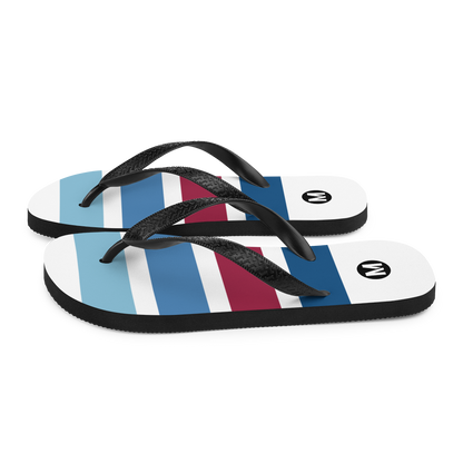 Blue Line Vintage Flip-Flops - Metro Shop