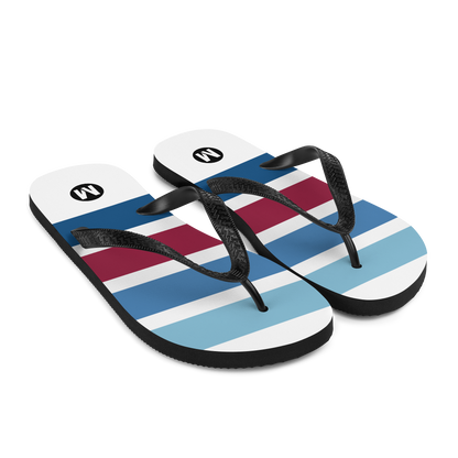 Blue Line Vintage Flip-Flops - Metro Shop