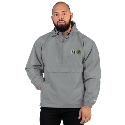 Metro Bike Embroidered Champion Men's Packable Jacket - Metro Shop