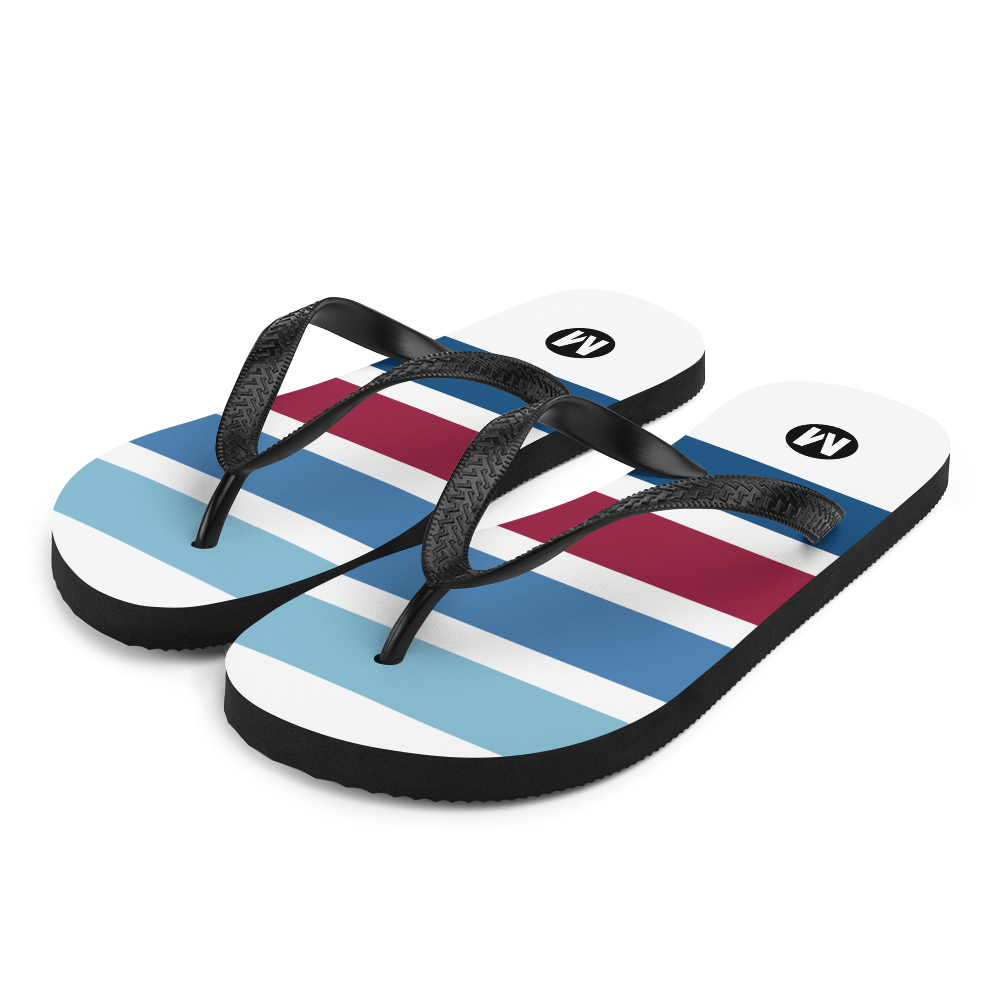 Blue Line Vintage Flip-Flops - Metro Shop