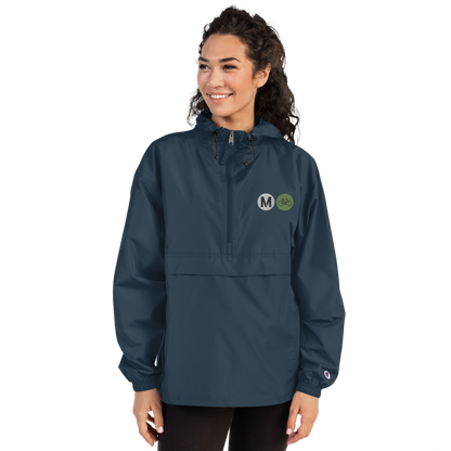 Metro Bike Embroidered Champion Women's Packable Jacket - Metro Shop