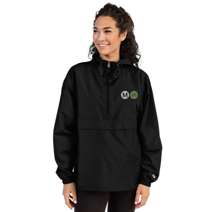 Metro Bike Embroidered Champion Women's Packable Jacket - Metro Shop