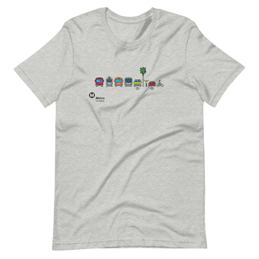 Multimodal Icon T-Shirt - Metro Shop